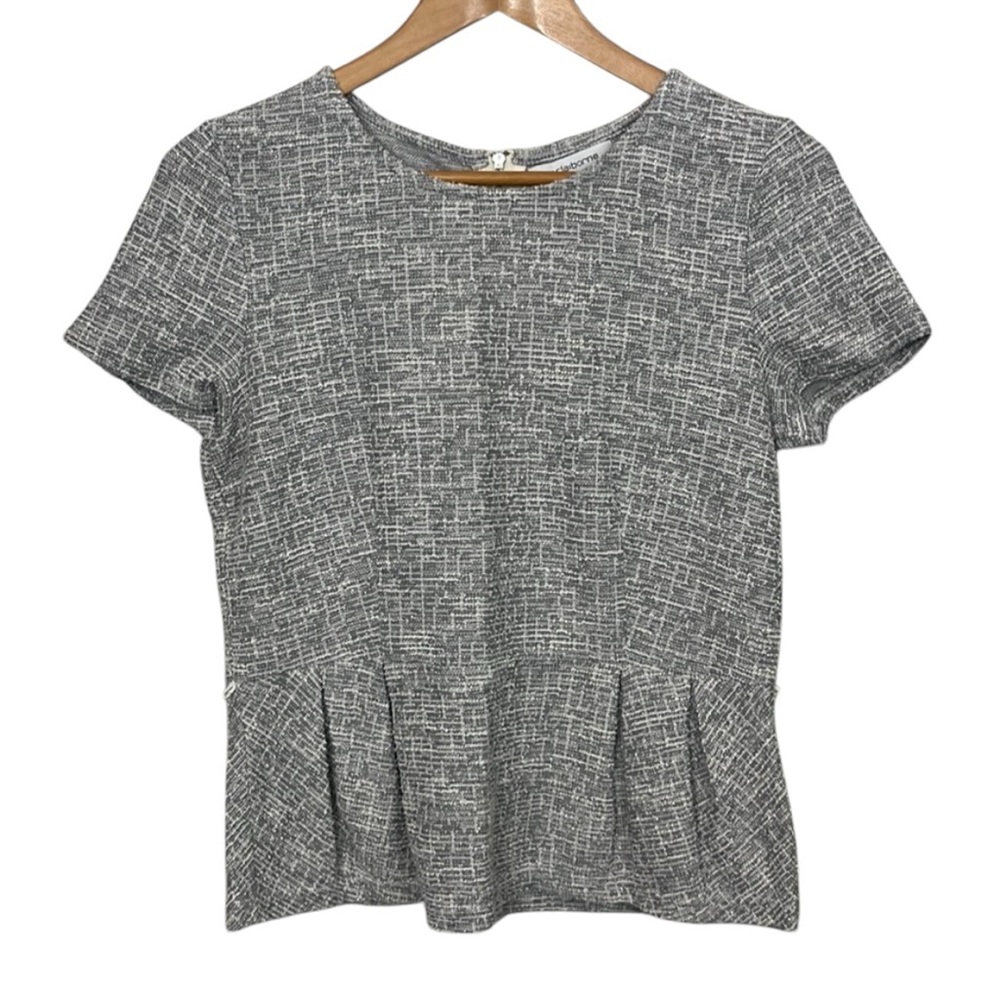 B1- Liz Claiborne - Peplum top - size M - LIZ CLAIBORNE